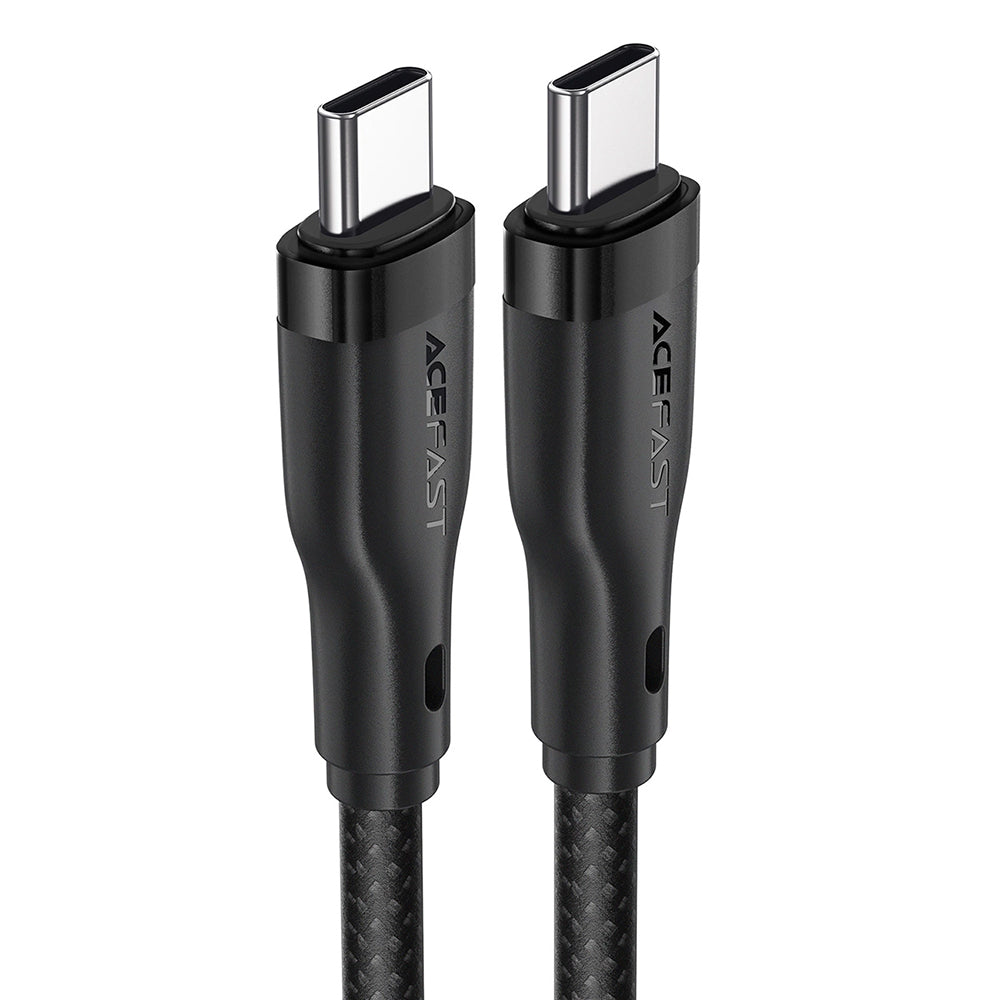Cable de Datos y Carga USB-C - USB-C Acefast C8-03, 60W, 1.2m, Negro