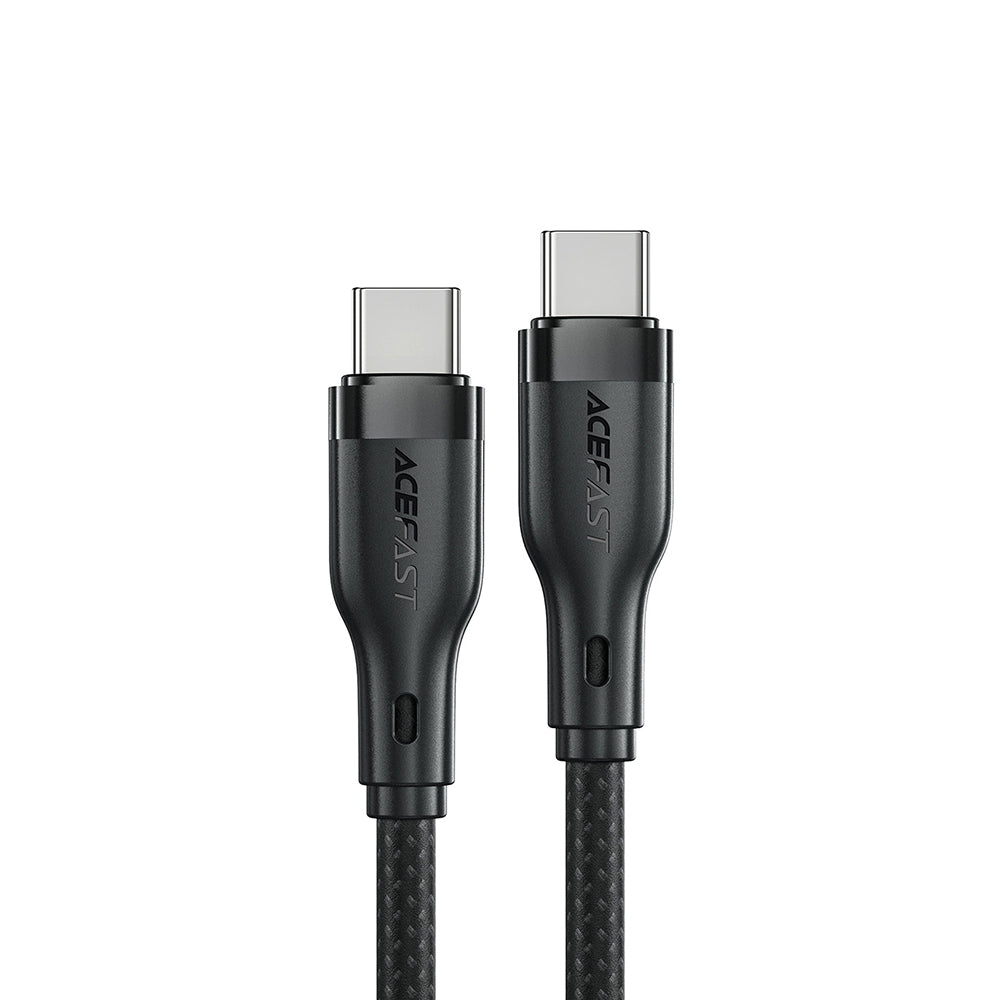 Cable de Datos y Carga USB-C - USB-C Acefast C8-03, 60W, 1.2m, Negro
