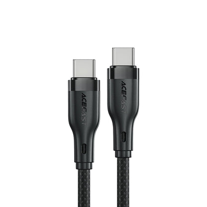 Cable de Datos y Carga USB-C - USB-C Acefast C8-03, 60W, 1.2m, Negro