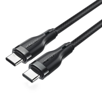 Cable de Datos y Carga USB-C - USB-C Acefast C8-03, 60W, 1.2m, Negro