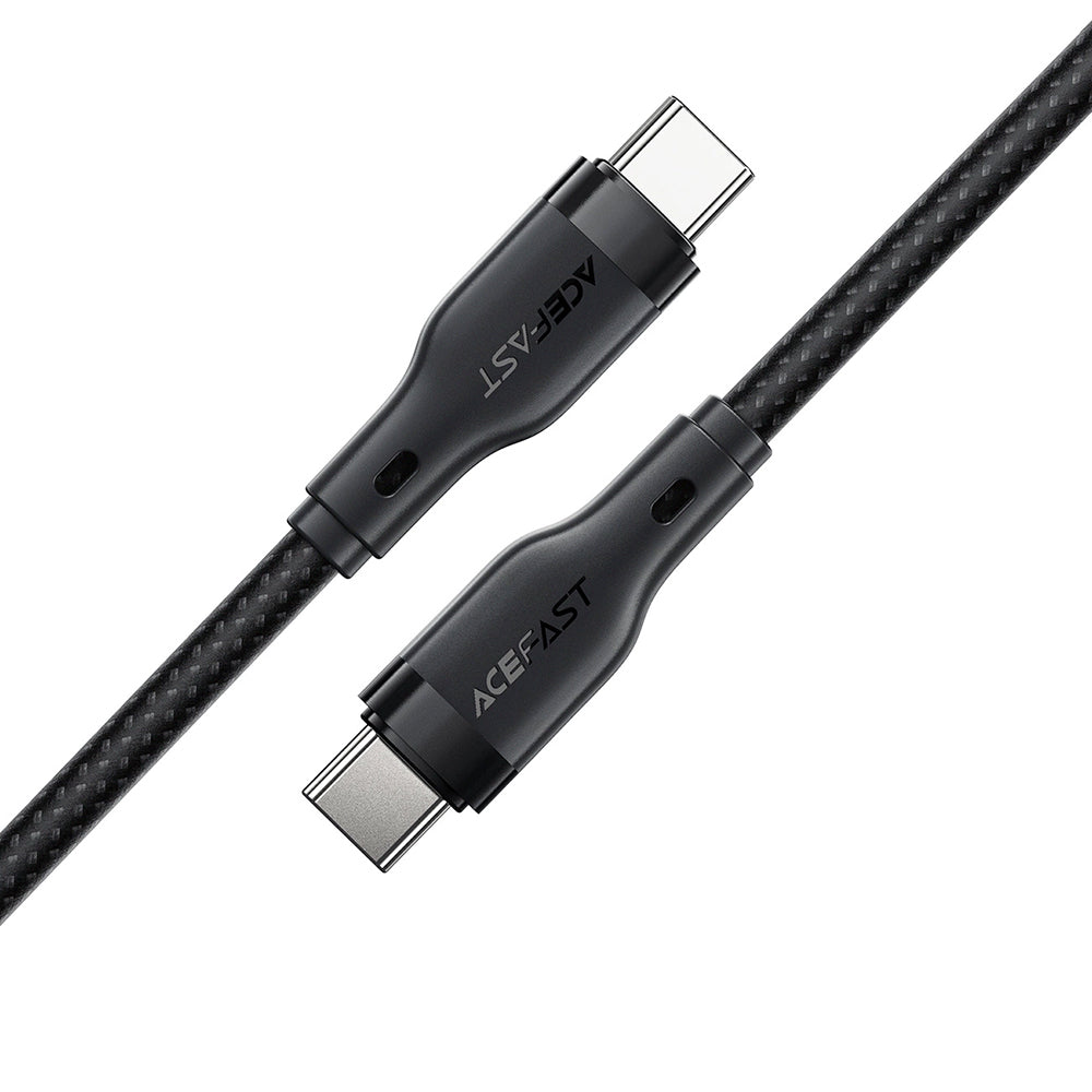 Cable de Datos y Carga USB-C - USB-C Acefast C8-03, 60W, 1.2m, Negro