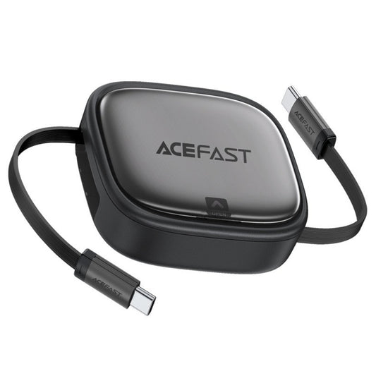 Cable de Datos y Carga USB-C - USB-C Acefast Travel J3, 60W, 0.95m, Negro