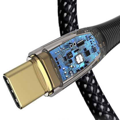 Cable de Datos y Carga USB-C - USB-C Lito LD01, 60W, 1.2m, Negro