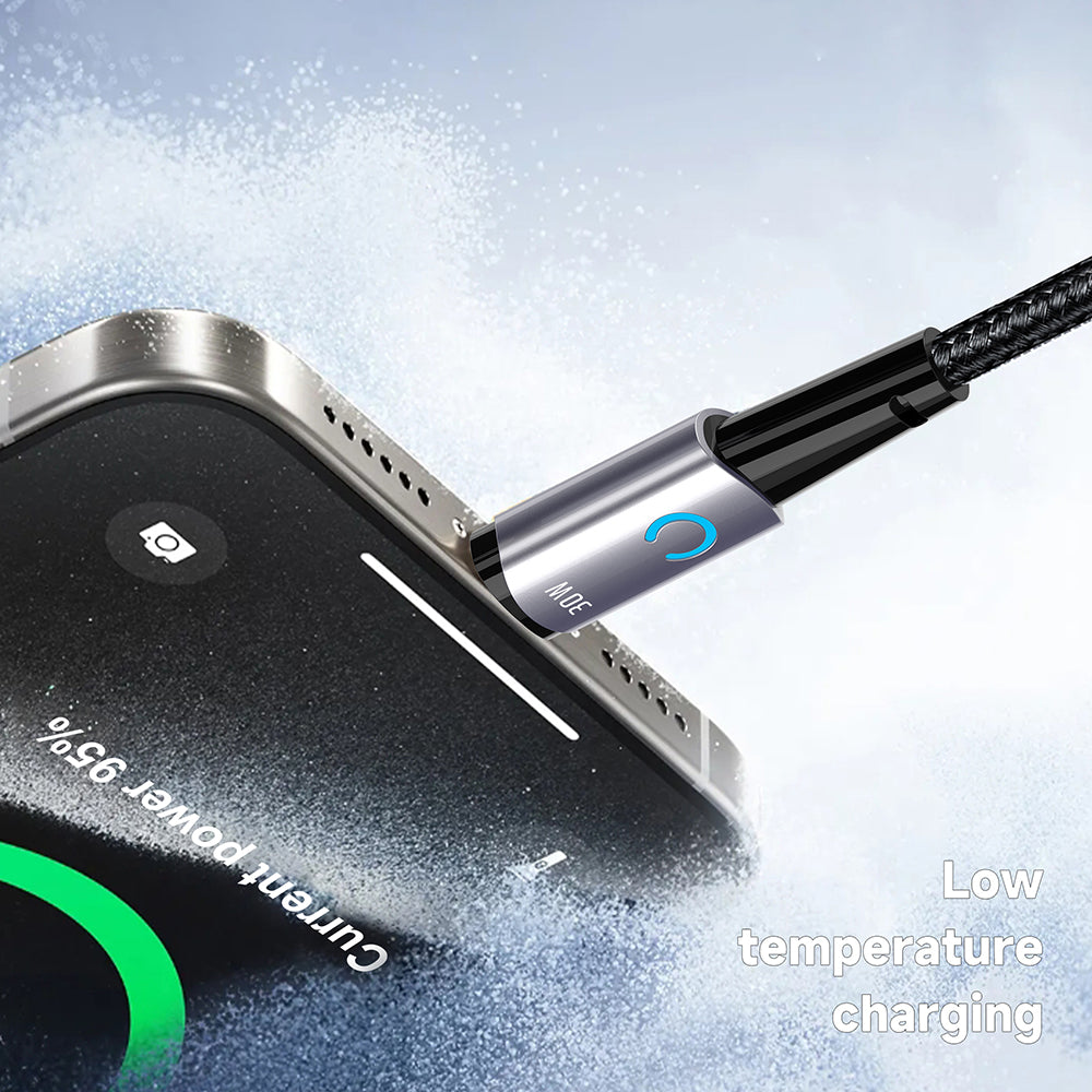 Cable de Datos y Carga USB-C - USB-C Lito LD10CC, 60W, 1m, Negro