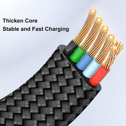 Cable de Datos y Carga USB-C - USB-C Lito LD11CC, 60W, 1m, Negro