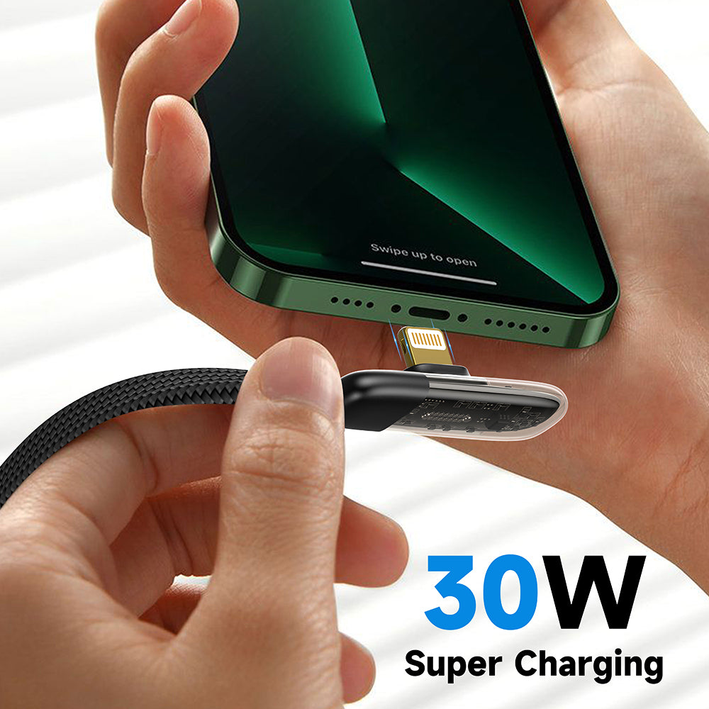 Cable de Datos y Carga USB-C - USB-C Lito LD11CC, 60W, 1m, Negro