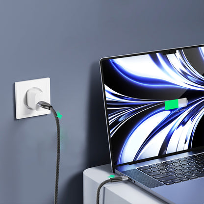 Cable de Datos y Carga USB-C - USB-C Lito LD23CC, 100W, 1m, Gris