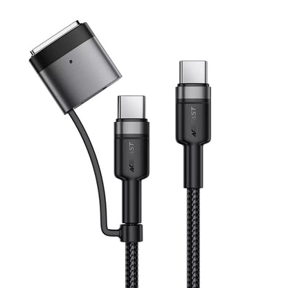 Cable de Carga Acefast, USB-C - USB-C / MagSafe 3, 240W, 1.2m, Negro