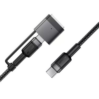 Cable de Carga Acefast, USB-C - USB-C / MagSafe 3, 240W, 1.2m, Negro