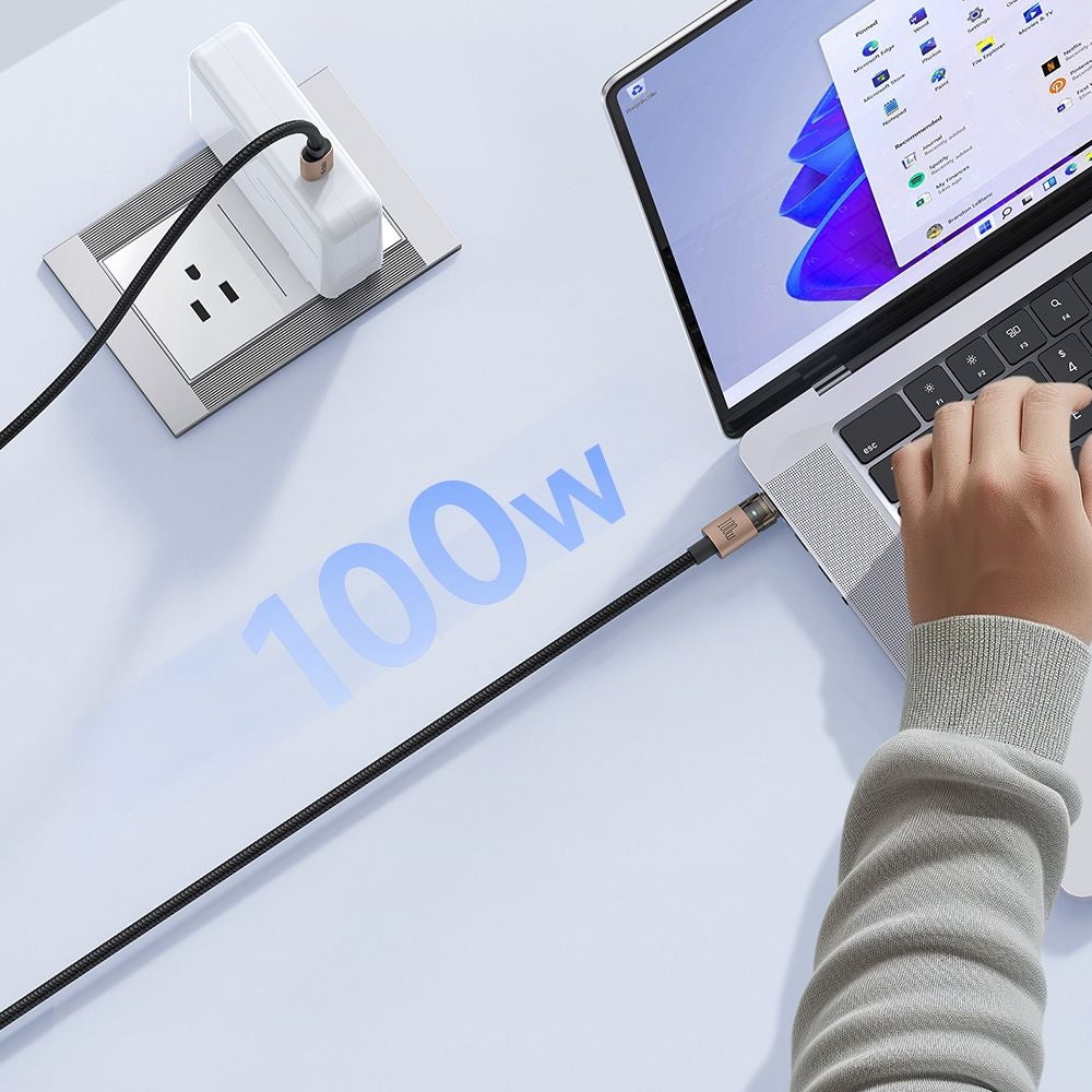 USB-C Data and Charging Cable - USB-C McDodo CA-5581, 100W, 1.2m, Gold