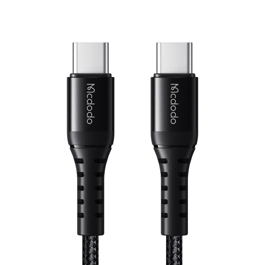 Cable de Datos y Carga USB-C - USB-C McDodo CA-5641, 60W, 1m, Negro