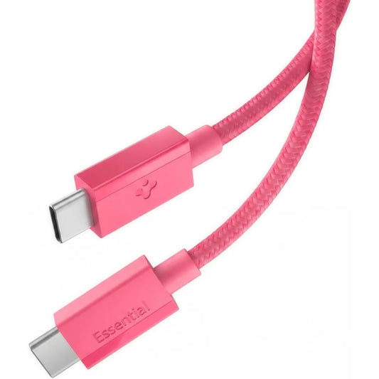Cable de Datos y Carga USB-C - USB-C Spigen EB6010CC, 60W, 1m, Rosa ACA10414