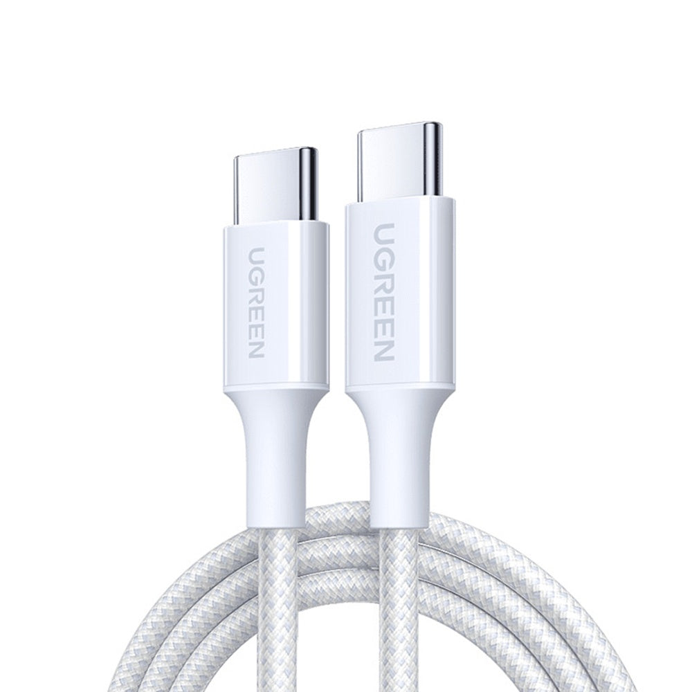 Cable de Datos y Carga USB-C - USB-C UGREEN L501, 60W, 1m, Blanco