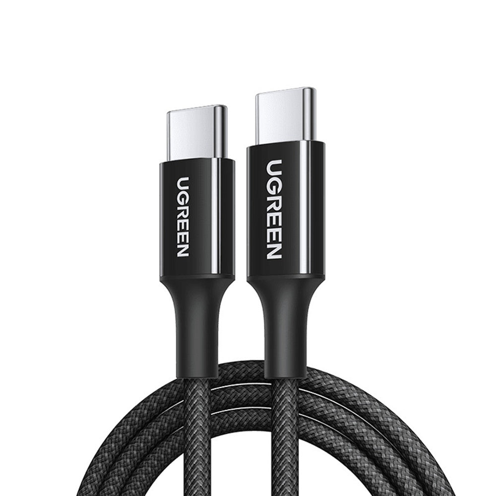 Cable de Datos y Carga USB-C - USB-C UGREEN L501, 60W, 1m, Negro