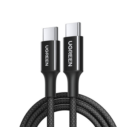 Cable de Datos y Carga USB-C - USB-C UGREEN L501, 60W, 1m, Negro