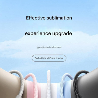 Cable de Datos y Carga USB-C - USB-C UGREEN L501, 60W, 1m, Negro