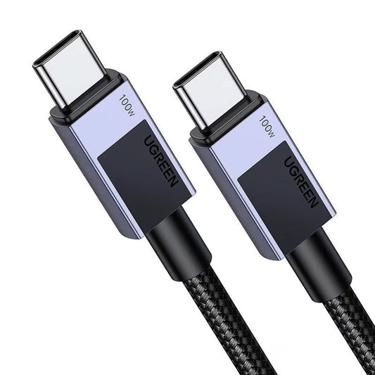 Cable de Datos y Carga USB-C - USB-C UGREEN L512, 100W, 1m, Gris