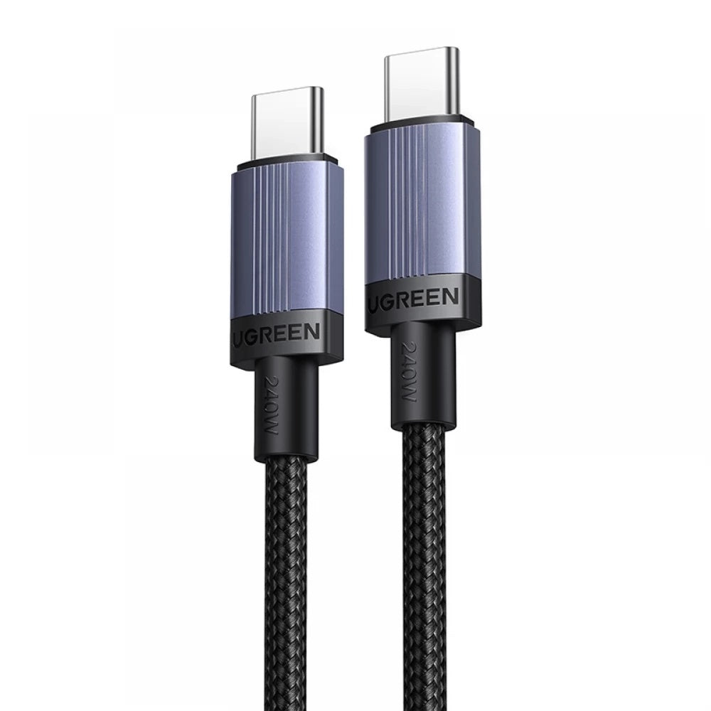 Cable de Datos y Carga USB-C - USB-C UGREEN L532, 240W, 1m, Gris