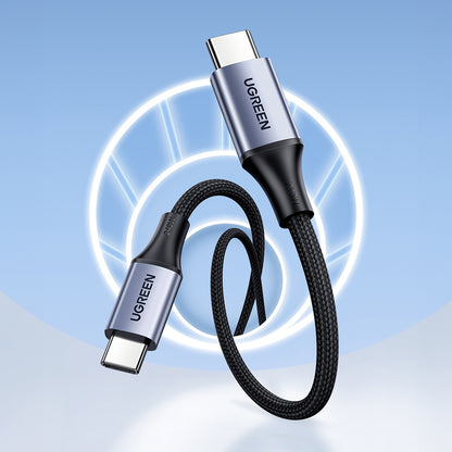 Cable de Datos y Carga USB-C - USB-C UGREEN US535, 240W, 1m, Gris