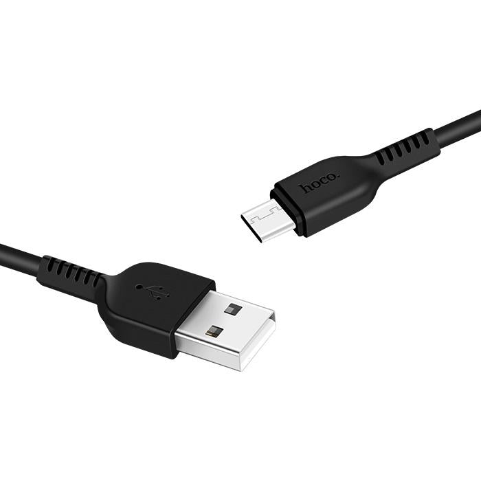 Cable de datos y carga USB-A - USB-C HOCO Flash X20, 18W, 3m, Negro