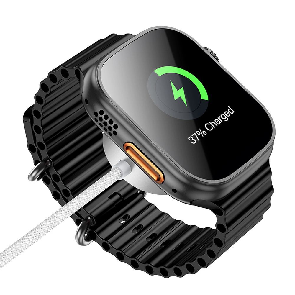 Cable de Carga HOCO CW59 para Apple Watch / Samsung Galaxy Watch Series, Blanco