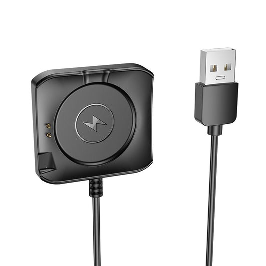 Cable de Carga para Smartwatch HOCO Y28, USB-A, Negro