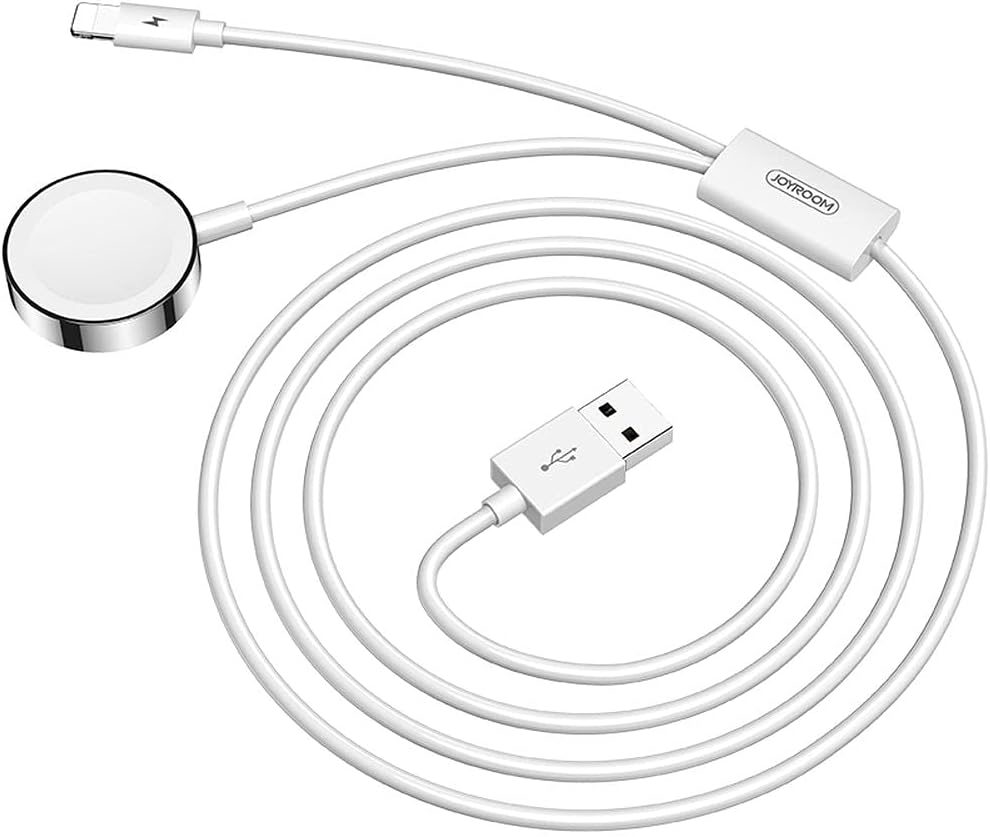 Cablu Incarcare Joyroom S-IW002S pentru Apple Watch Series, Alb