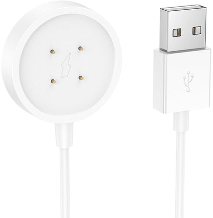 Cable de Carga para Smartwatch HOCO Y24, USB-A, Blanco