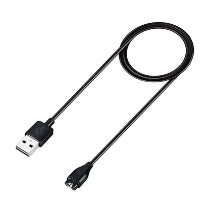 Cable de Carga Techsuit TGC1 para Garmin Watch Fenix / vivoactive Series, USB-A, Negro