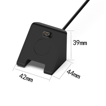 Cable de Carga Techsuit TGC3 para Garmin Fenix 5 Plus / 7X / 6X / 6 / 5, USB-A, Negro