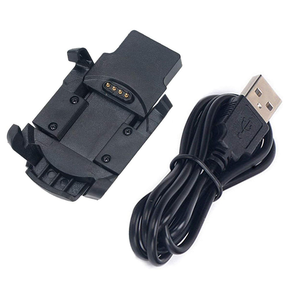 Cable de Carga Techsuit TGC5 para Garmin Fenix 3 Sapphire / 3 HR / 3, USB-A, Negro