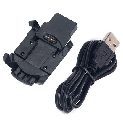 Cable de Carga Techsuit TGC5 para Garmin Fenix 3 Sapphire / 3 HR / 3, USB-A, Negro