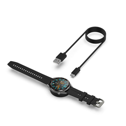 Cable de Carga Techsuit THC3 para Honor Watch / Huawei Watch Series, USB-A, Negro