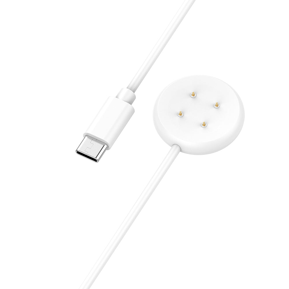 Cable de Carga Techsuit THC5 para Google Pixel Watch 3 45mm / Watch 3 41mm, USB-C, Blanco