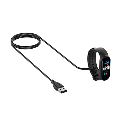 Cable de Carga Techsuit TXC1 para Xiaomi Smart Band 7 / 6 / 5, USB-A, Negro