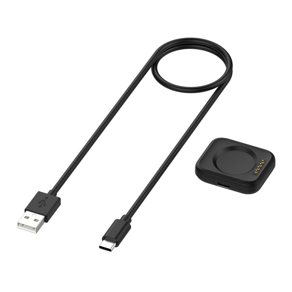 Cable de Carga Techsuit TXC8 para Oppo Watch / OnePlus Watch Series, USB-A, Negro