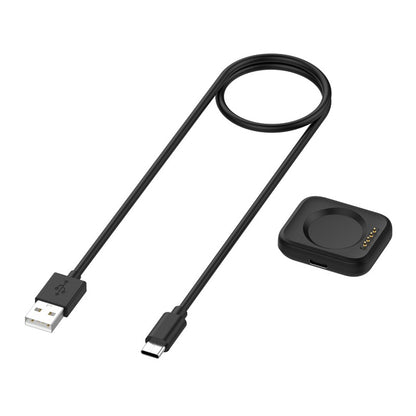Cable de Carga Techsuit TXC8 para Oppo Watch / OnePlus Watch Series, USB-A, Negro