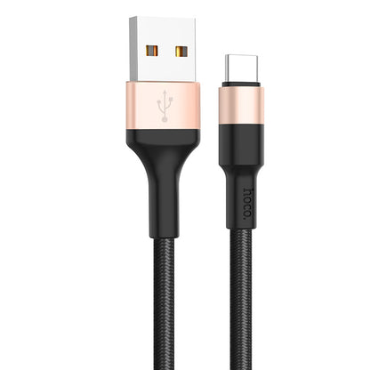 Cable de Datos y Carga USB-A - USB-C HOCO X26 Xpress, 18W, 1m, Dorado