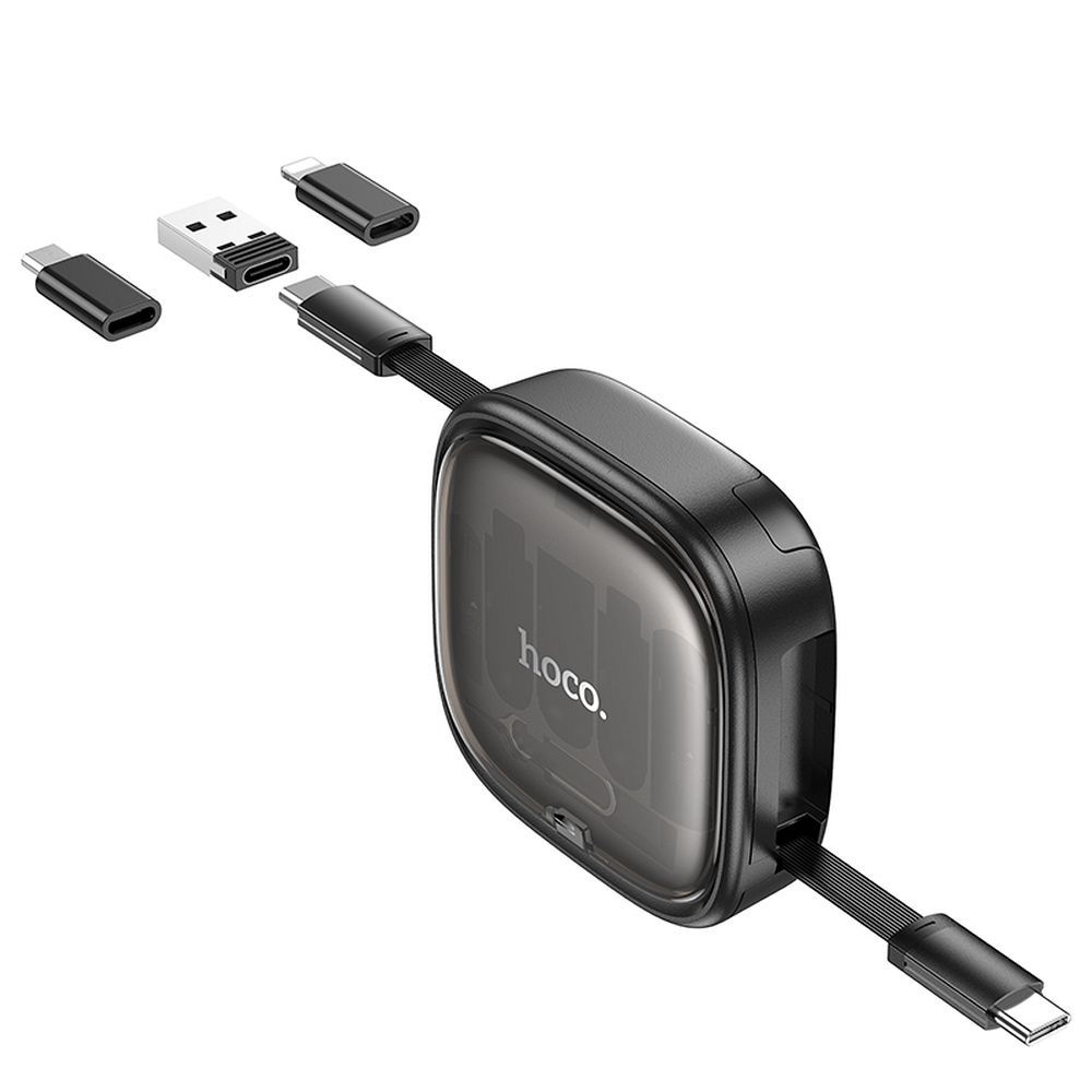 USB-C to USB-C Data and Charging Cable HOCO U140, 60W, 0.95m, Black