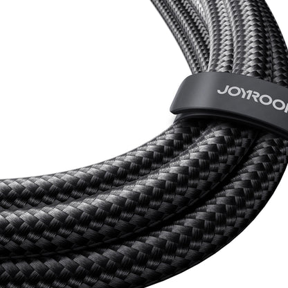 Cable de carga USB-C - USB-C Joyroom SA21-1T2, 100W, 1,5m, Negro 