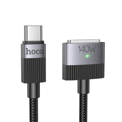 Cable de Carga HOCO U141, USB-C - MagSafe 3, 140W, 1.8m, Negro