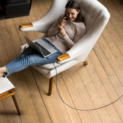 Cable de Carga McDodo CA-2070, USB-C - MagSafe 3, 140W, 2m, Negro