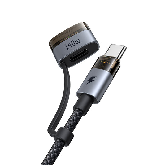 Cable de carga USB-C - USB-C / MagSafe 3 Mcdodo CA-8860, 240W, 2m, Negro