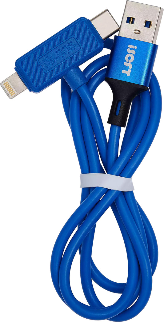 Cable Lightning / USB-C iSOFT IS-006 Modo Easy Restore para la serie Apple iPhone