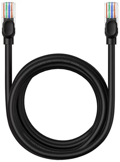 Cable de Red Baseus, UTP, Cat5, 3m, Negro B00133206111-04