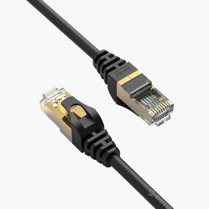 Cable de Red Orico PUG-C7, UTP, Cat7, 0.5m, Negro