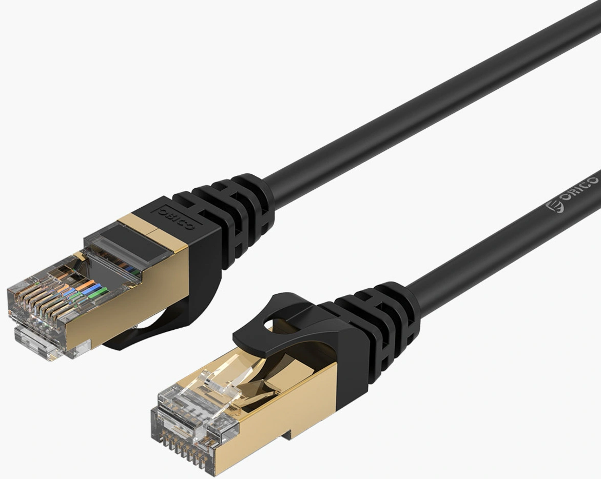 Cable de Red Orico PUG-C7, UTP, Cat7, 3m, Negro