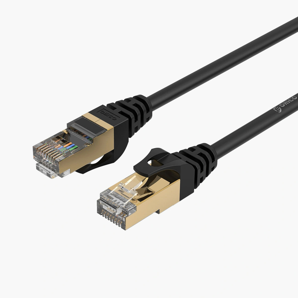 Cable de Red Orico PUG-C7, UTP, Cat7, 1m, Negro