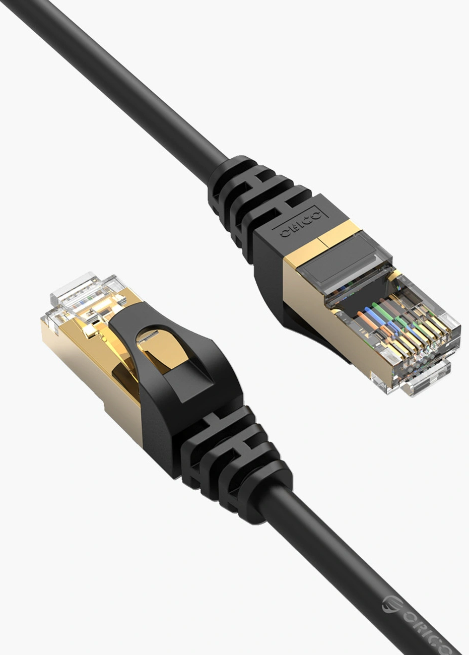 Cable de Red Orico PUG-C7, UTP, Cat7, 3m, Negro