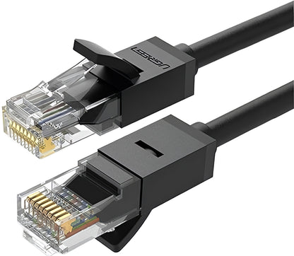 Cable de Red UGREEN NW102, UTP, Cat6, 15m, Negro